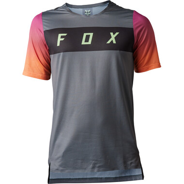 FOX FLEXAIR ARCADIA Short-Sleeved Jersey Grey 2023 0